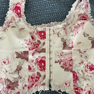 For love and lemons top with floral print